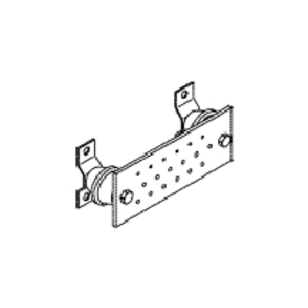 Chatsworth Products Cpi INSULATED BUSBAR KIT, 1/4" X 4" X 10" NOT TINNED, COPPER W/HARDWARE 132231